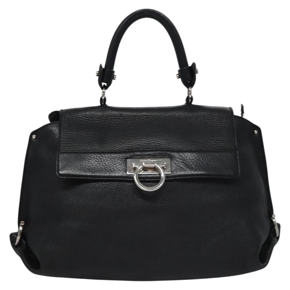 Salvatore Ferragamo Salvatore Ferragamo Sofia Satchel Leather Size ONE SIZE - 20 Thumbnail