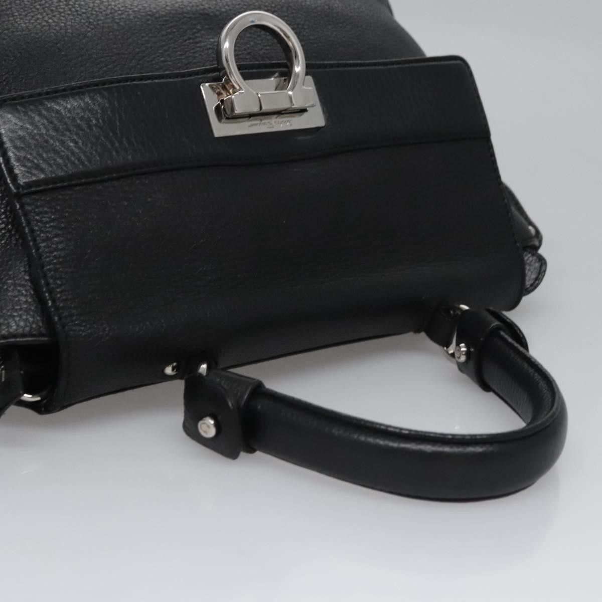 Salvatore Ferragamo Salvatore Ferragamo Sofia Satchel Leather Size ONE SIZE - 8 Thumbnail