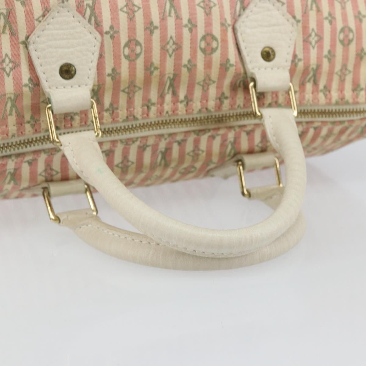 Louis Vuitton Louis Vuitton Speedy Handbag Mini Lin Size ONE SIZE - 7 Thumbnail