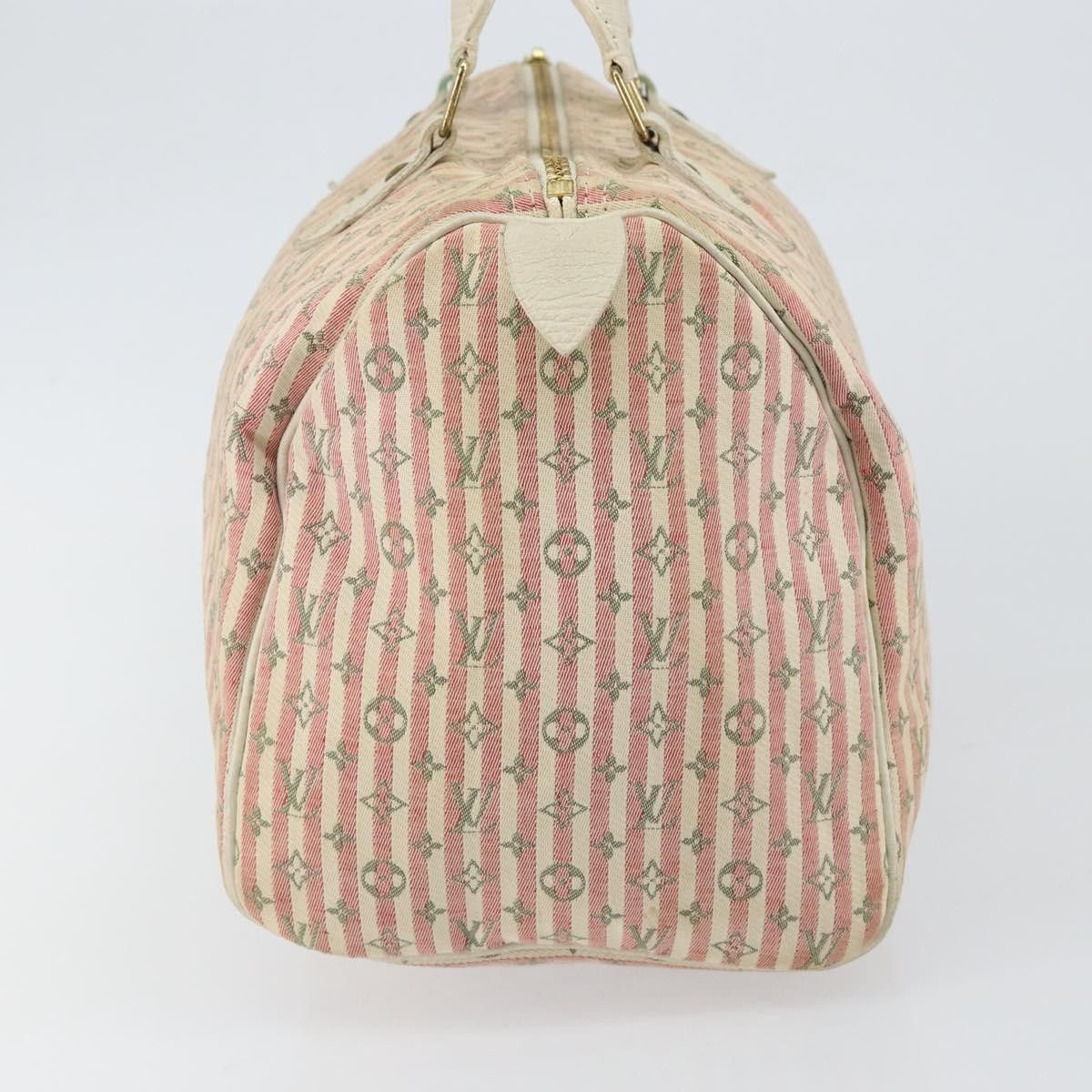 Louis Vuitton Louis Vuitton Speedy Handbag Mini Lin Size ONE SIZE - 3 Thumbnail