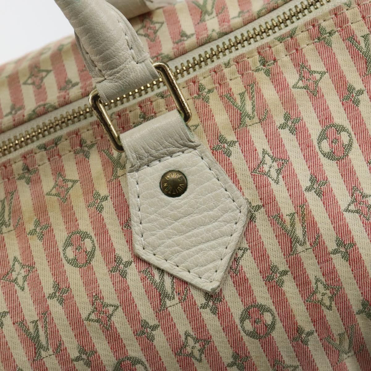 Louis Vuitton Louis Vuitton Speedy Handbag Mini Lin Size ONE SIZE - 14 Thumbnail