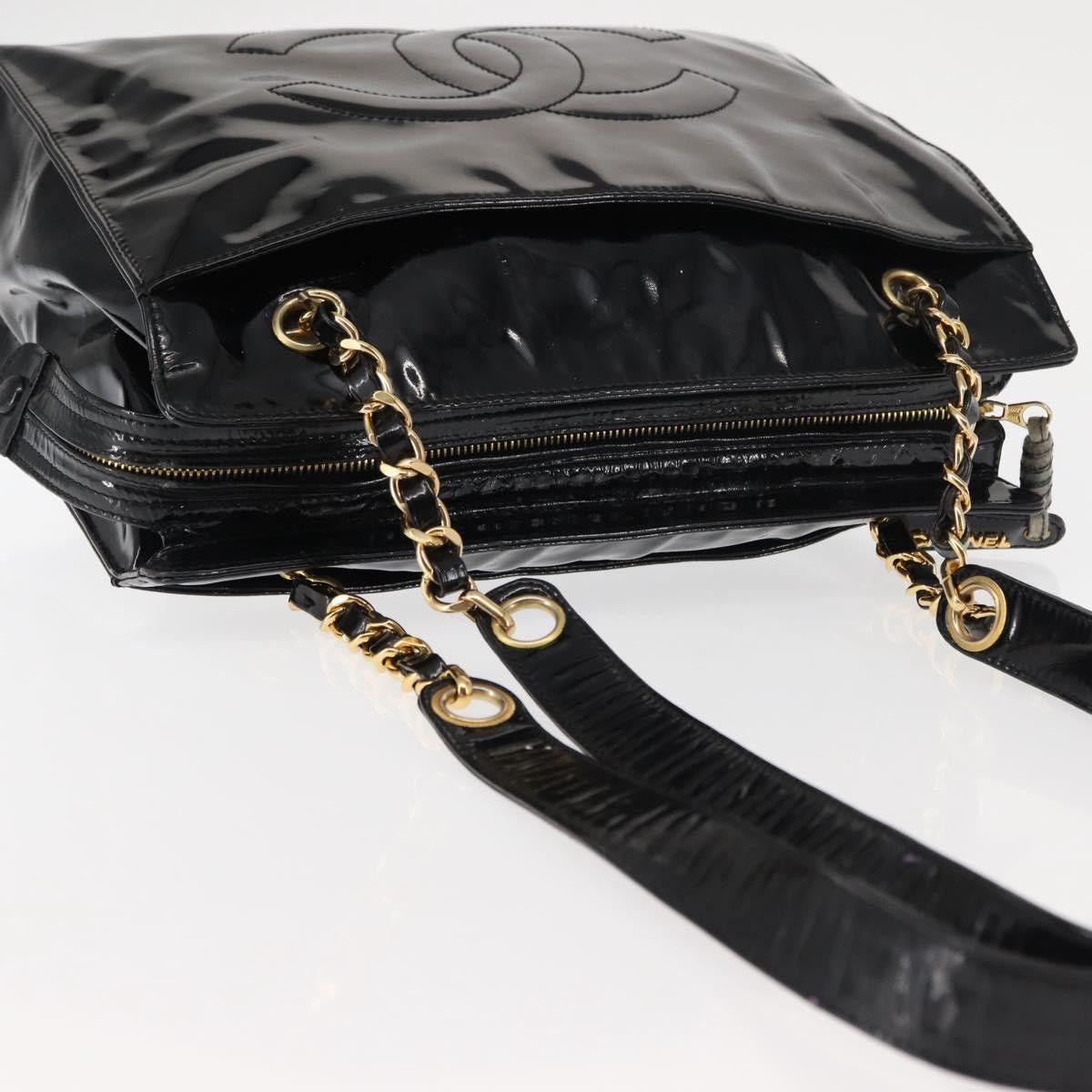 Chanel Chanel Vintage Timeless Zip Tote Patent Leather Size ONE SIZE - 18 Thumbnail
