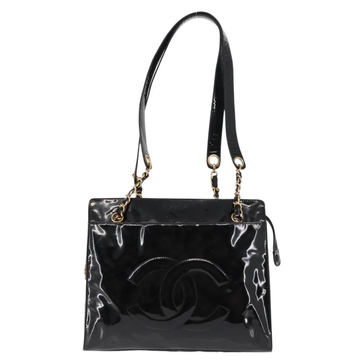 Chanel Chanel Vintage Timeless Zip Tote Patent Leather Size ONE SIZE - 15 Thumbnail