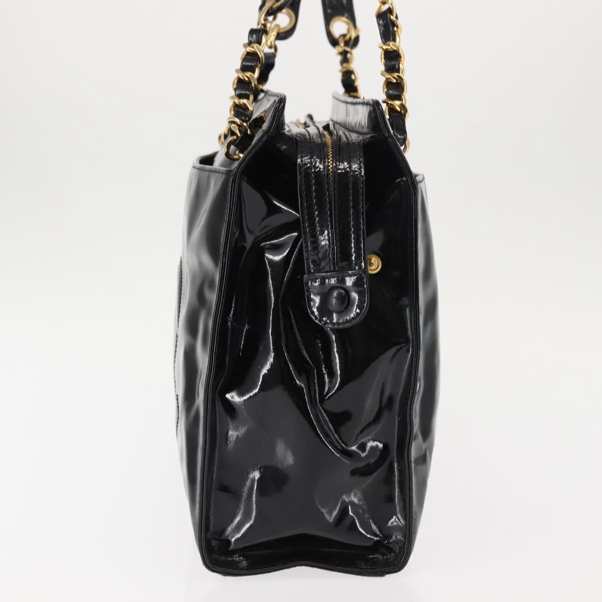 Chanel Chanel Vintage Timeless Zip Tote Patent Leather Size ONE SIZE - 3 Thumbnail