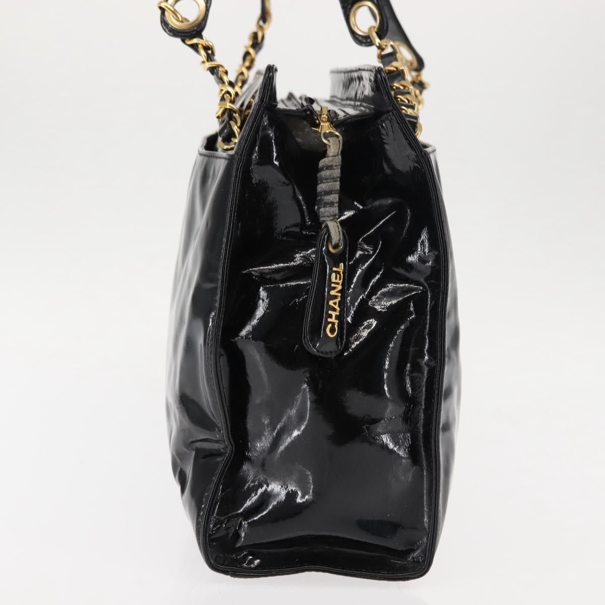 Chanel Chanel Vintage Timeless Zip Tote Patent Leather Size ONE SIZE - 4 Thumbnail