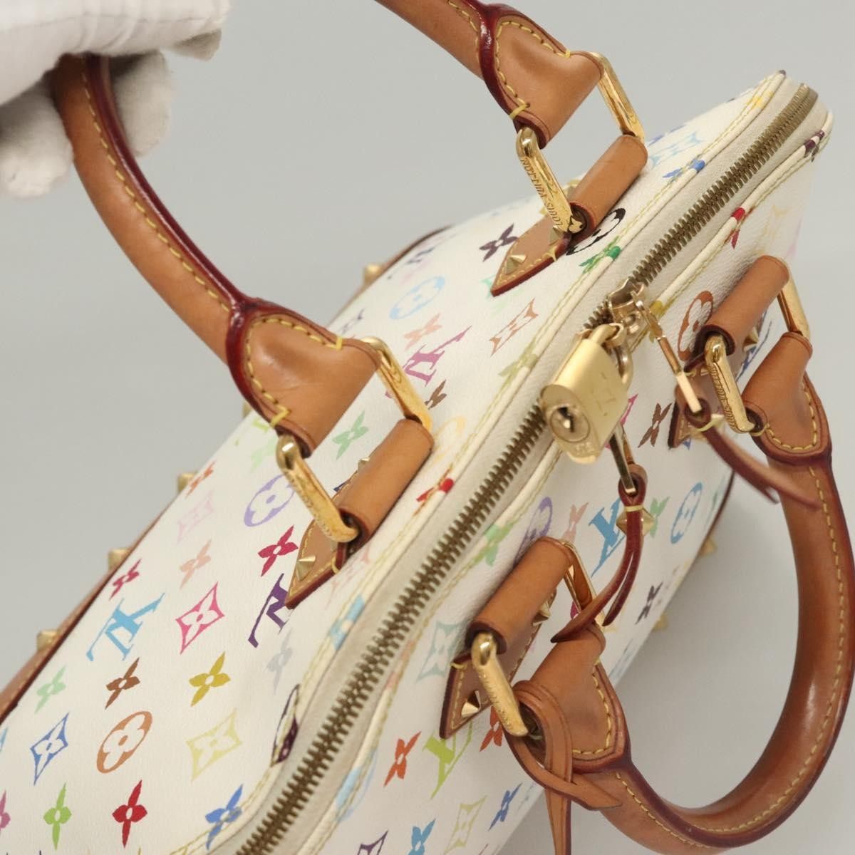 Louis Vuitton Louis Vuitton Alma Handbag Monogram Multicolor Size ONE SIZE - 18 Thumbnail