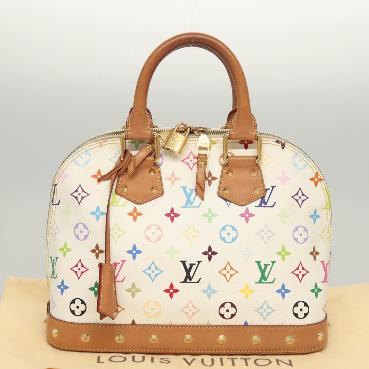 Louis Vuitton Louis Vuitton Alma Handbag Monogram Multicolor Size ONE SIZE - 14 Thumbnail