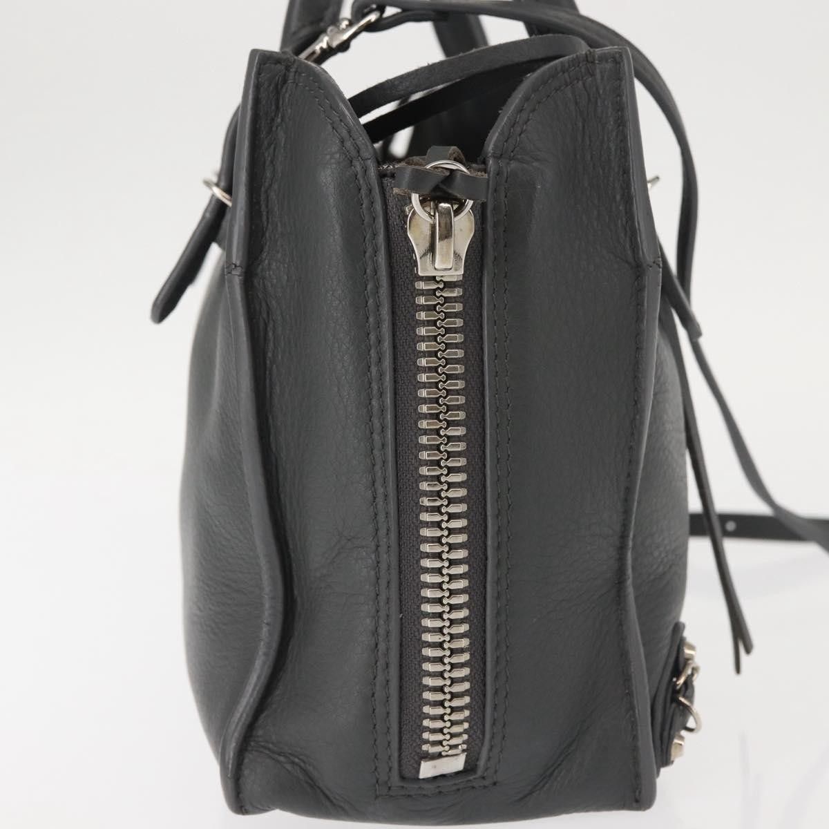Balenciaga Balenciaga Papier A4 Zip Around Classic Studs Bag Leather Size ONE SIZE - 4 Thumbnail