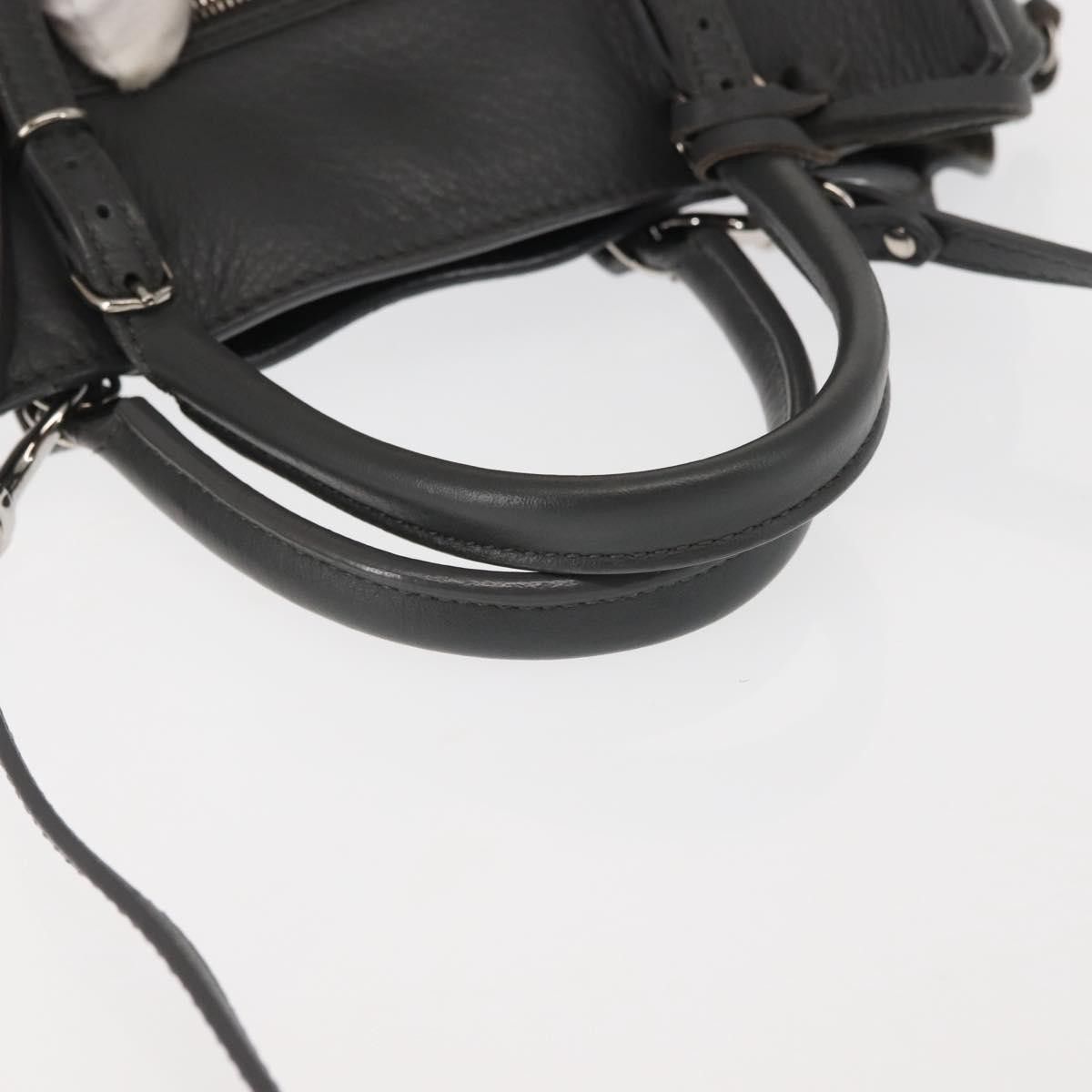 Balenciaga Balenciaga Papier A4 Zip Around Classic Studs Bag Leather Size ONE SIZE - 21 Thumbnail