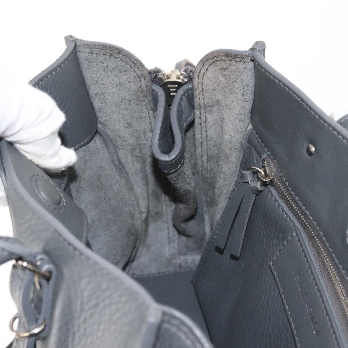 Balenciaga Balenciaga Papier A4 Zip Around Classic Studs Bag Leather Size ONE SIZE - 24 Thumbnail