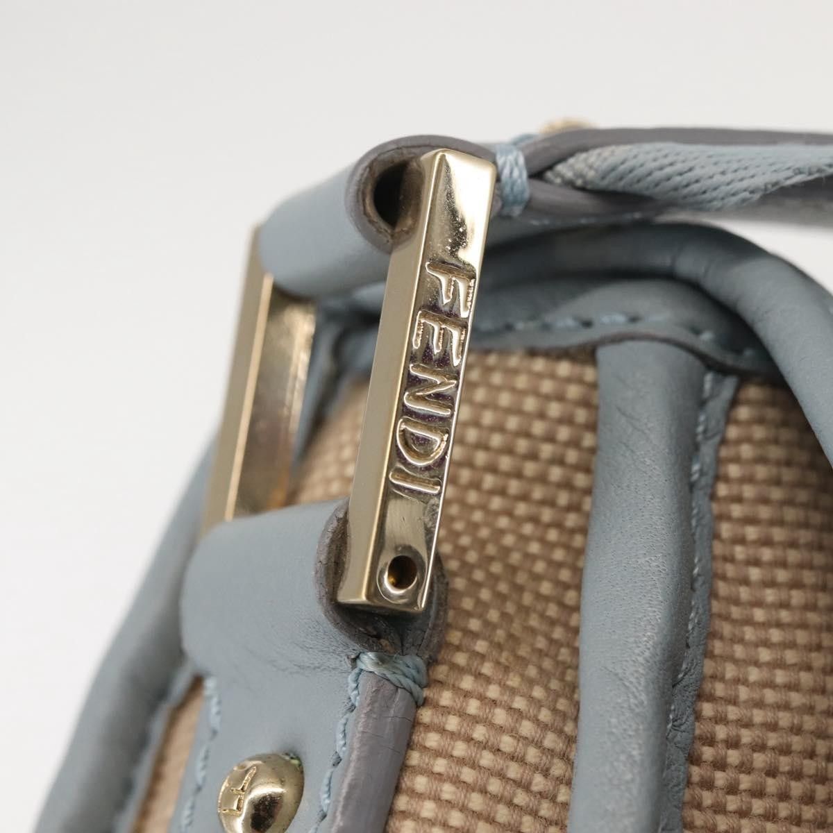 Fendi Fendi Logo Flap Shoulder Bag Canvas Size ONE SIZE - 13 Thumbnail