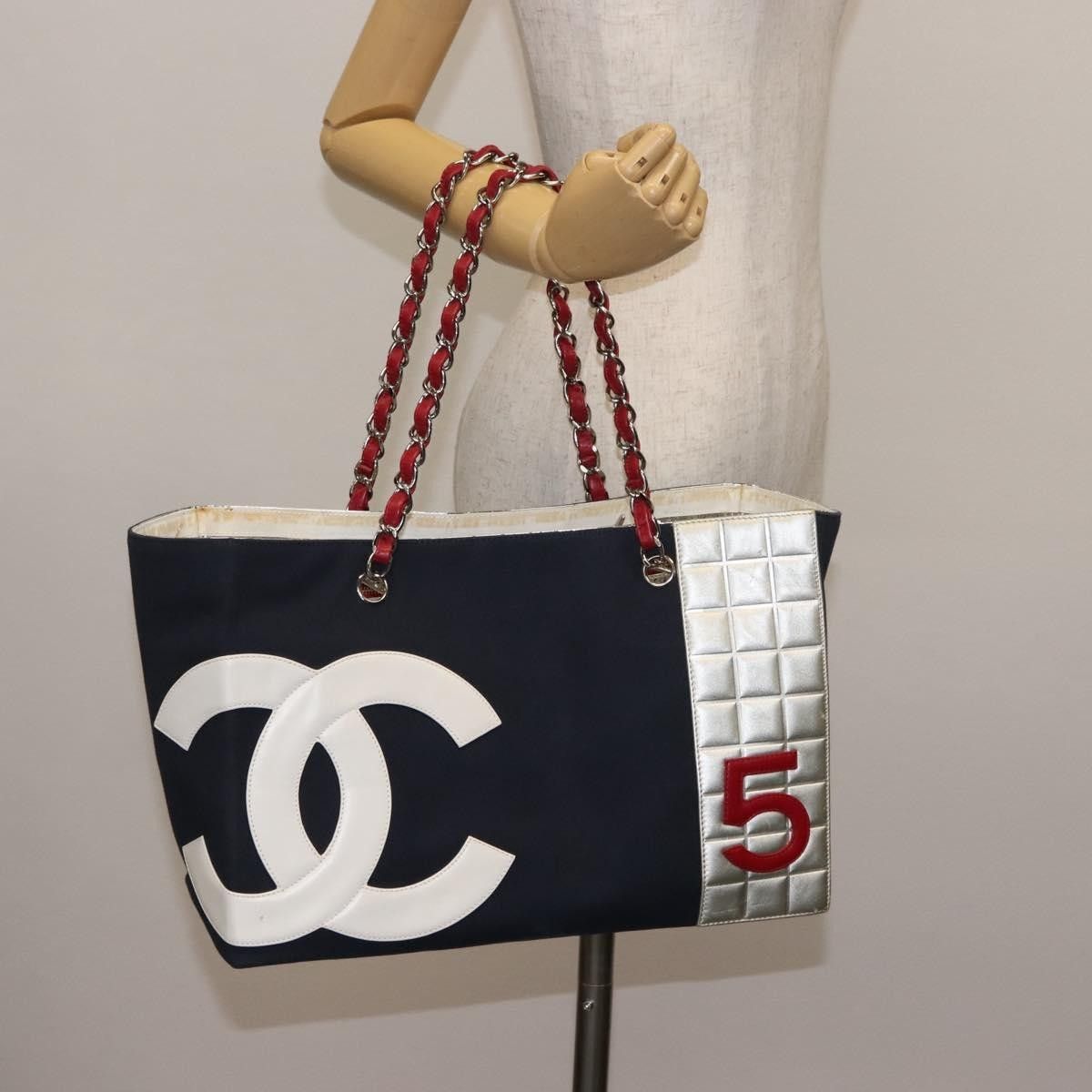 Chanel Chanel No.5 Tote Canvas and Leather Size ONE SIZE - 14 Thumbnail