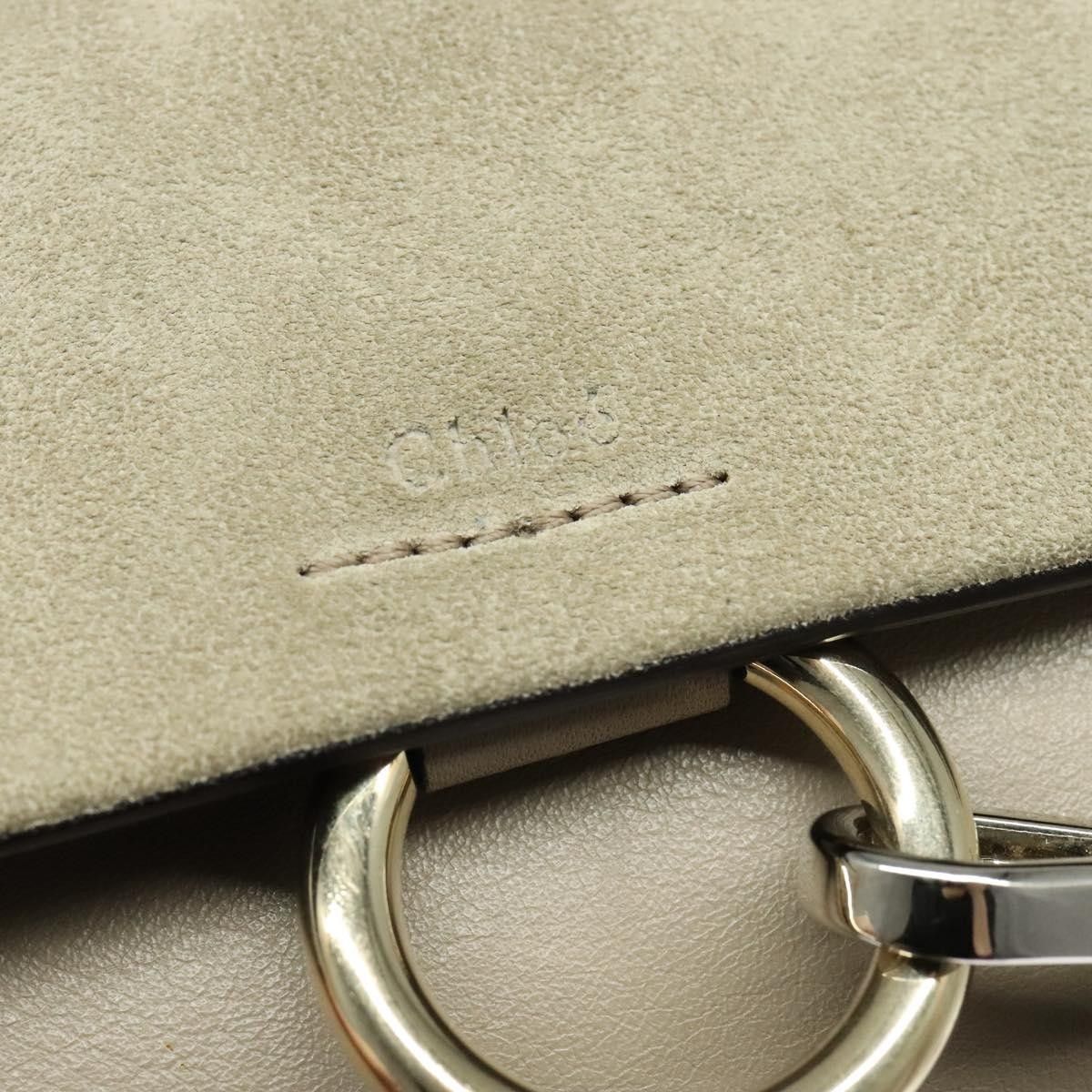 Chloe Chloe Faye Shoulder Bag Leather and Suede Size ONE SIZE - 6 Thumbnail