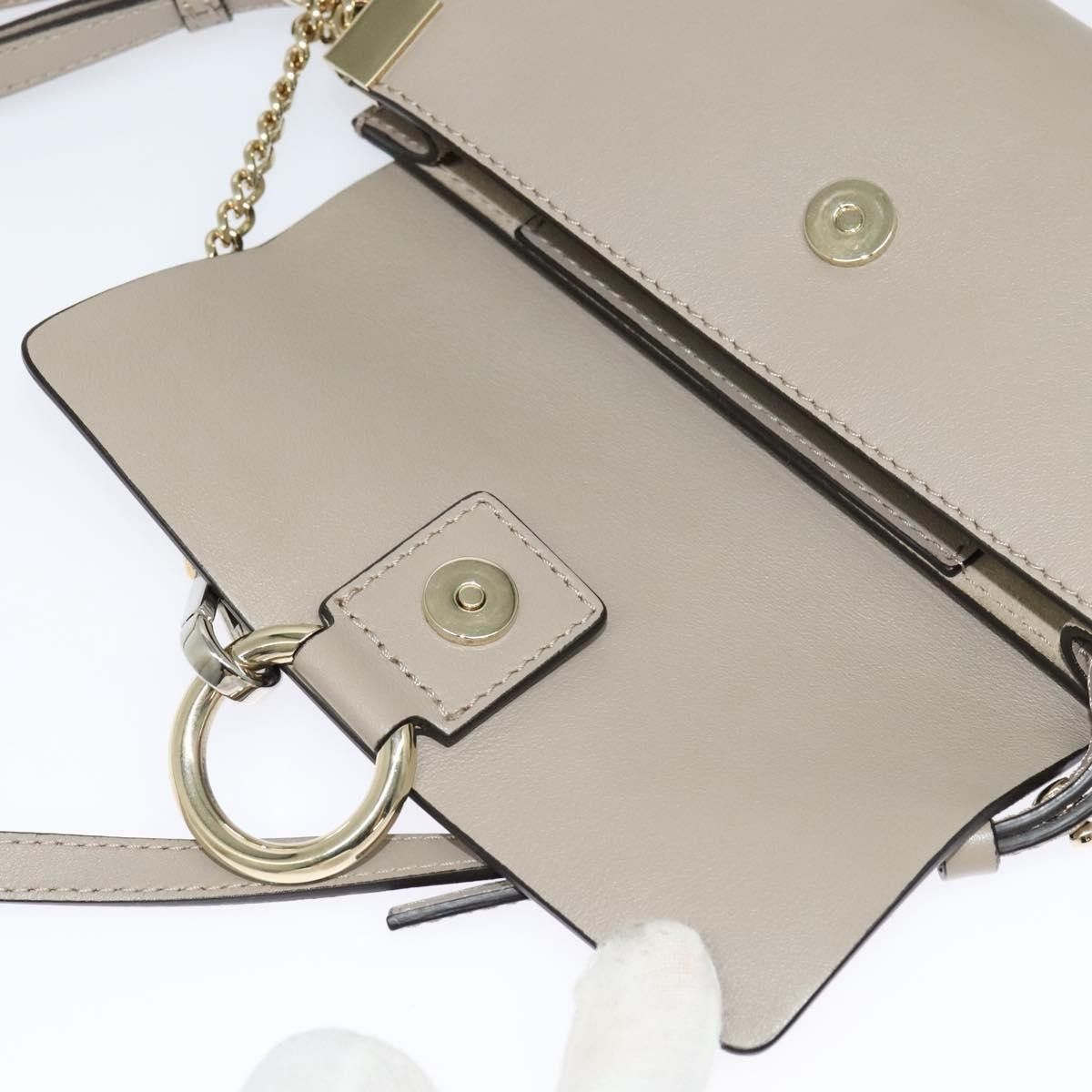 Chloe Chloe Faye Shoulder Bag Leather and Suede Size ONE SIZE - 12 Thumbnail
