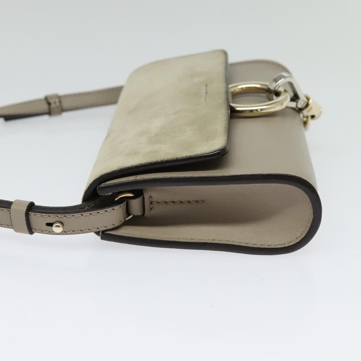 Chloe Chloe Faye Shoulder Bag Leather and Suede Size ONE SIZE - 3 Thumbnail