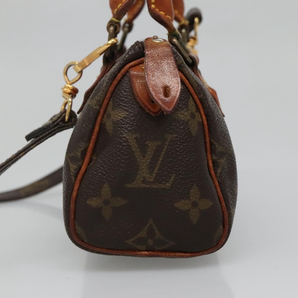 Louis Vuitton Louis Vuitton Speedy Mini HL Handbag Monogram Canvas Size ONE SIZE - 4 Thumbnail