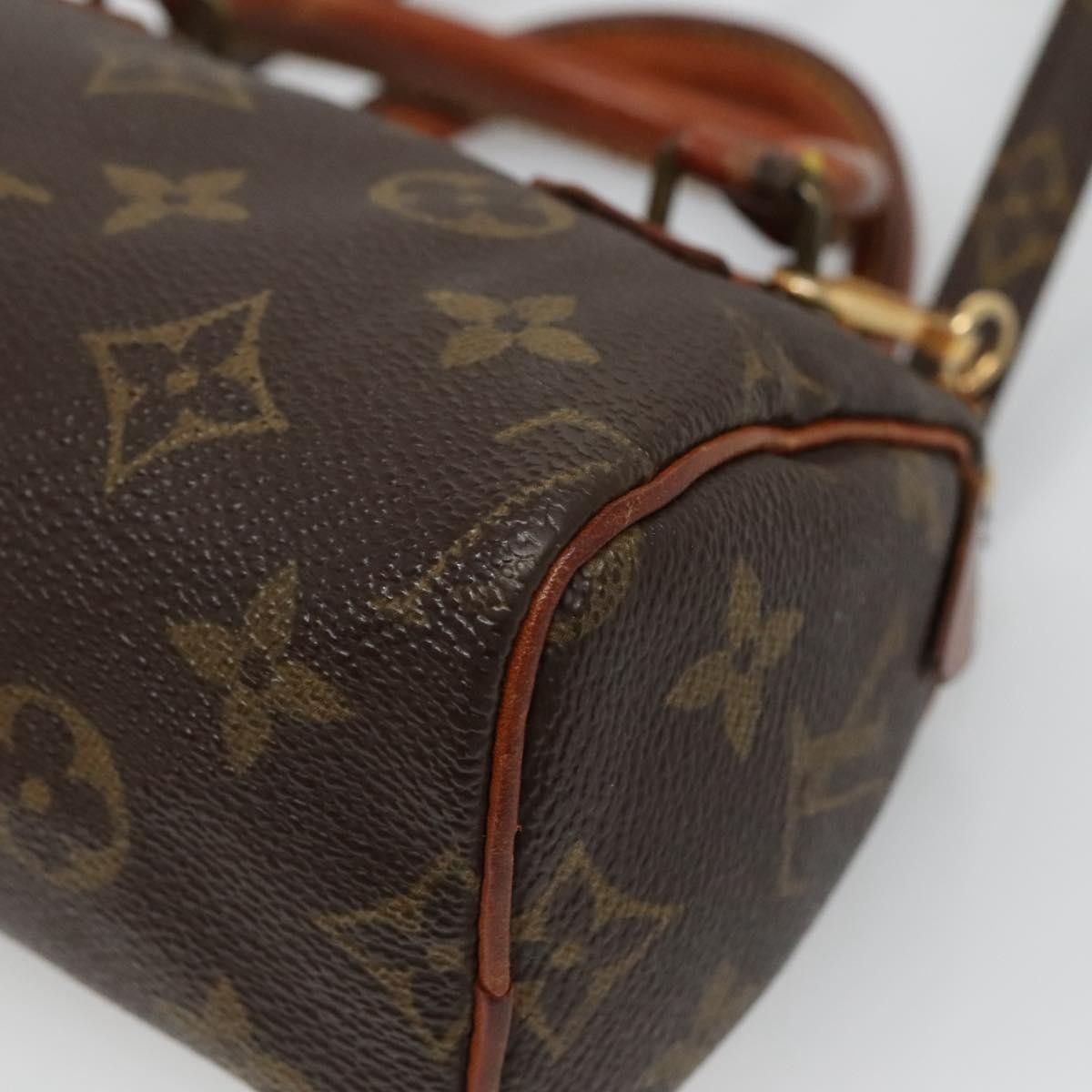 Louis Vuitton Louis Vuitton Speedy Mini HL Handbag Monogram Canvas Size ONE SIZE - 9 Thumbnail