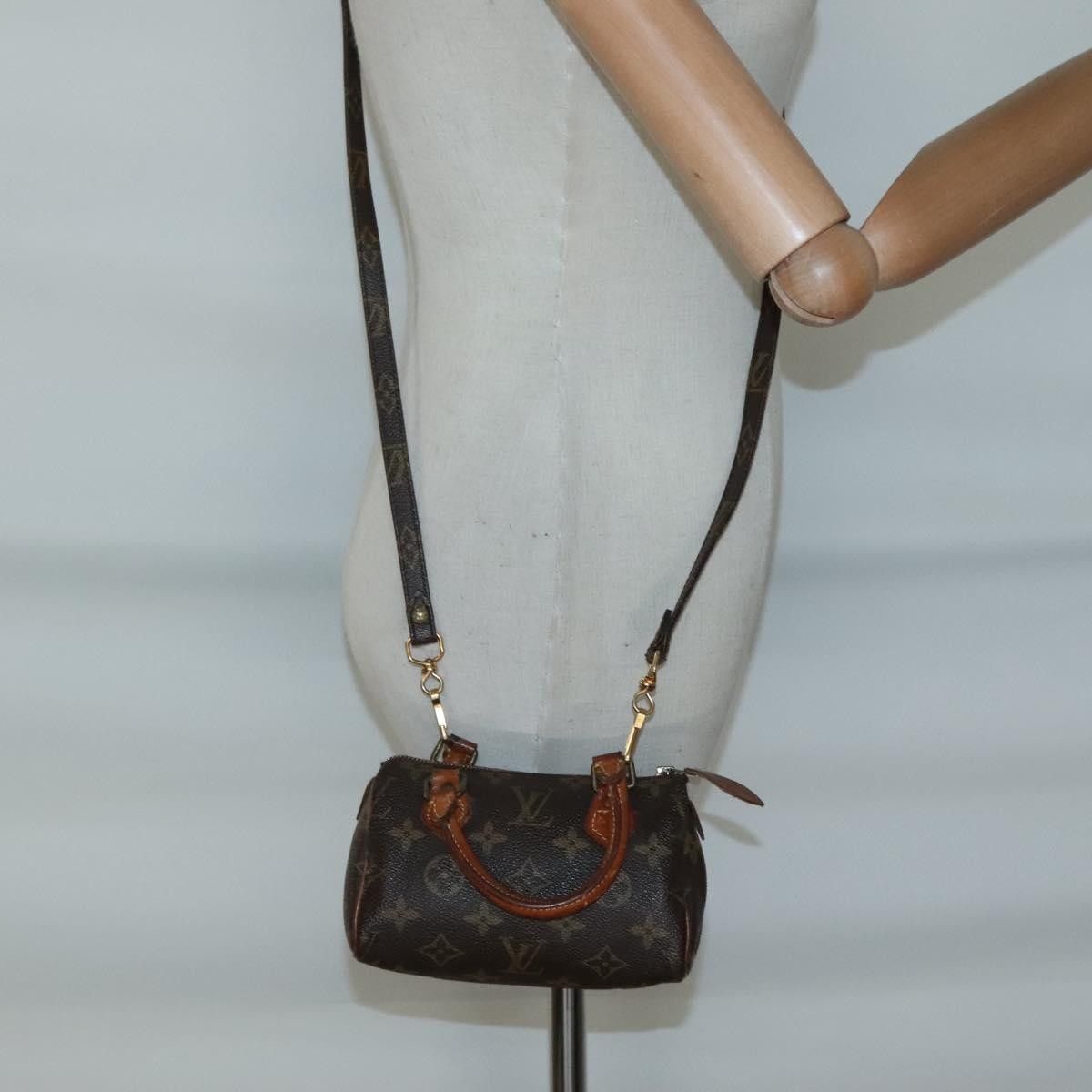 Louis Vuitton Louis Vuitton Speedy Mini HL Handbag Monogram Canvas Size ONE SIZE - 12 Thumbnail