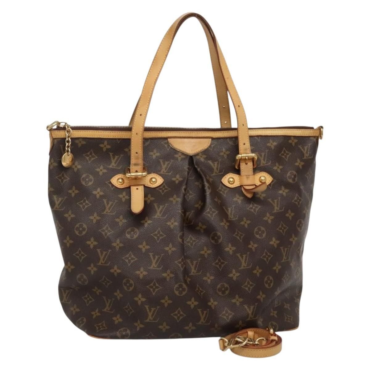 Louis Vuitton Louis Vuitton Palermo Handbag Monogram Canvas Size ONE SIZE - 16 Thumbnail