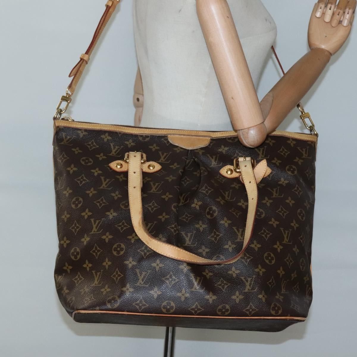 Louis Vuitton Louis Vuitton Palermo Handbag Monogram Canvas Size ONE SIZE - 15 Thumbnail
