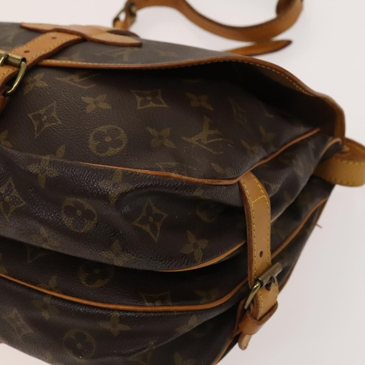 Louis Vuitton Louis Vuitton Saumur Handbag Monogram Canvas Size ONE SIZE - 11 Thumbnail