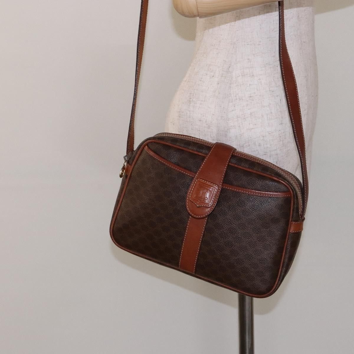 Celine Celine Macadam Shoulder Bag PVC Leather Size ONE SIZE - 14 Thumbnail