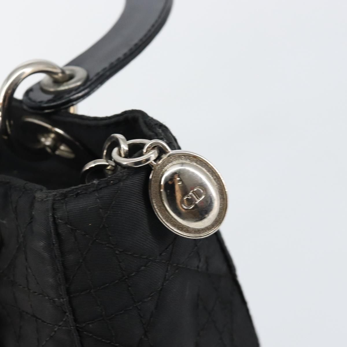 Dior Christian Dior Vintage Lady Dior Bag Cannage Quilt Nylon Size ONE SIZE - 15 Thumbnail