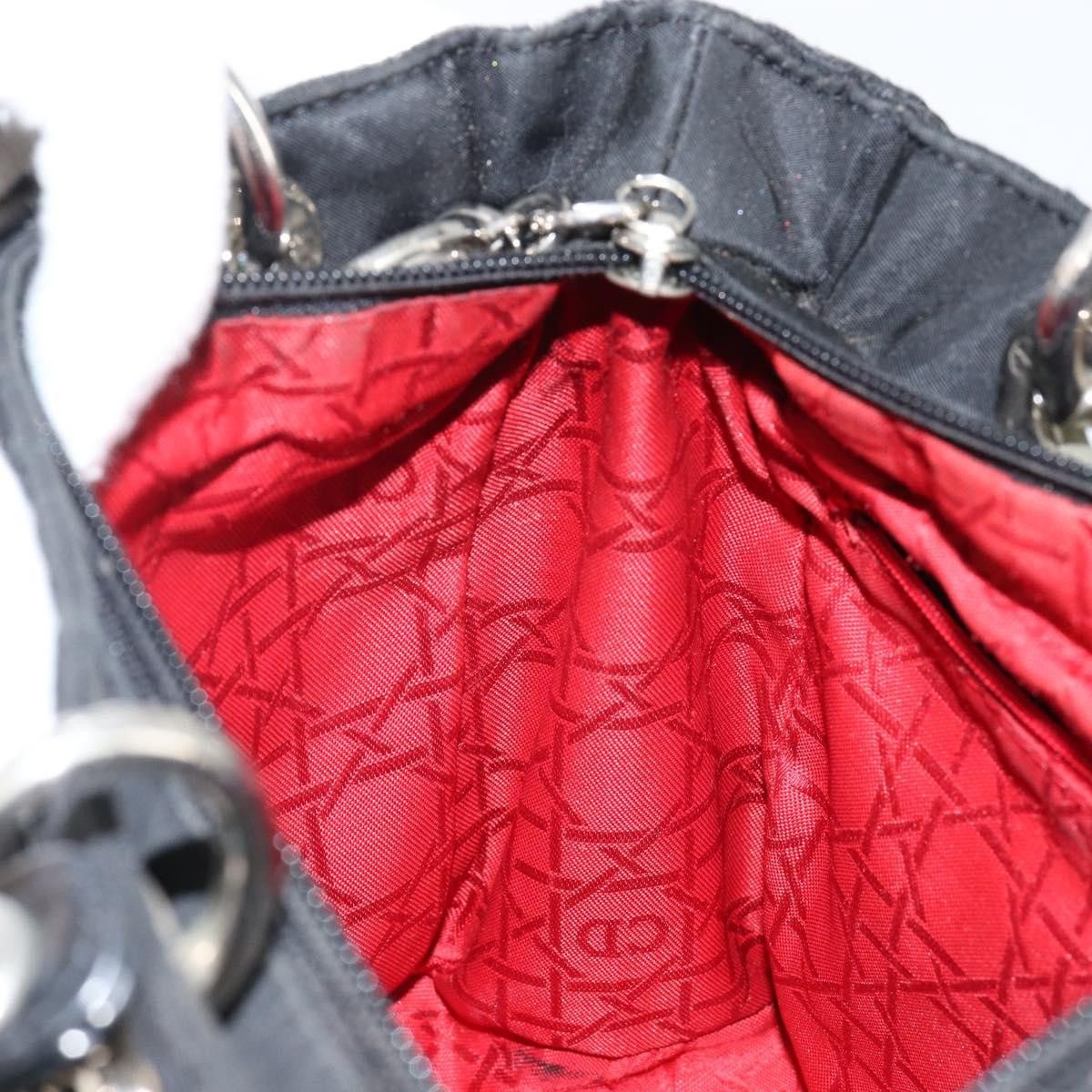 Dior Christian Dior Vintage Lady Dior Bag Cannage Quilt Nylon Size ONE SIZE - 19 Thumbnail