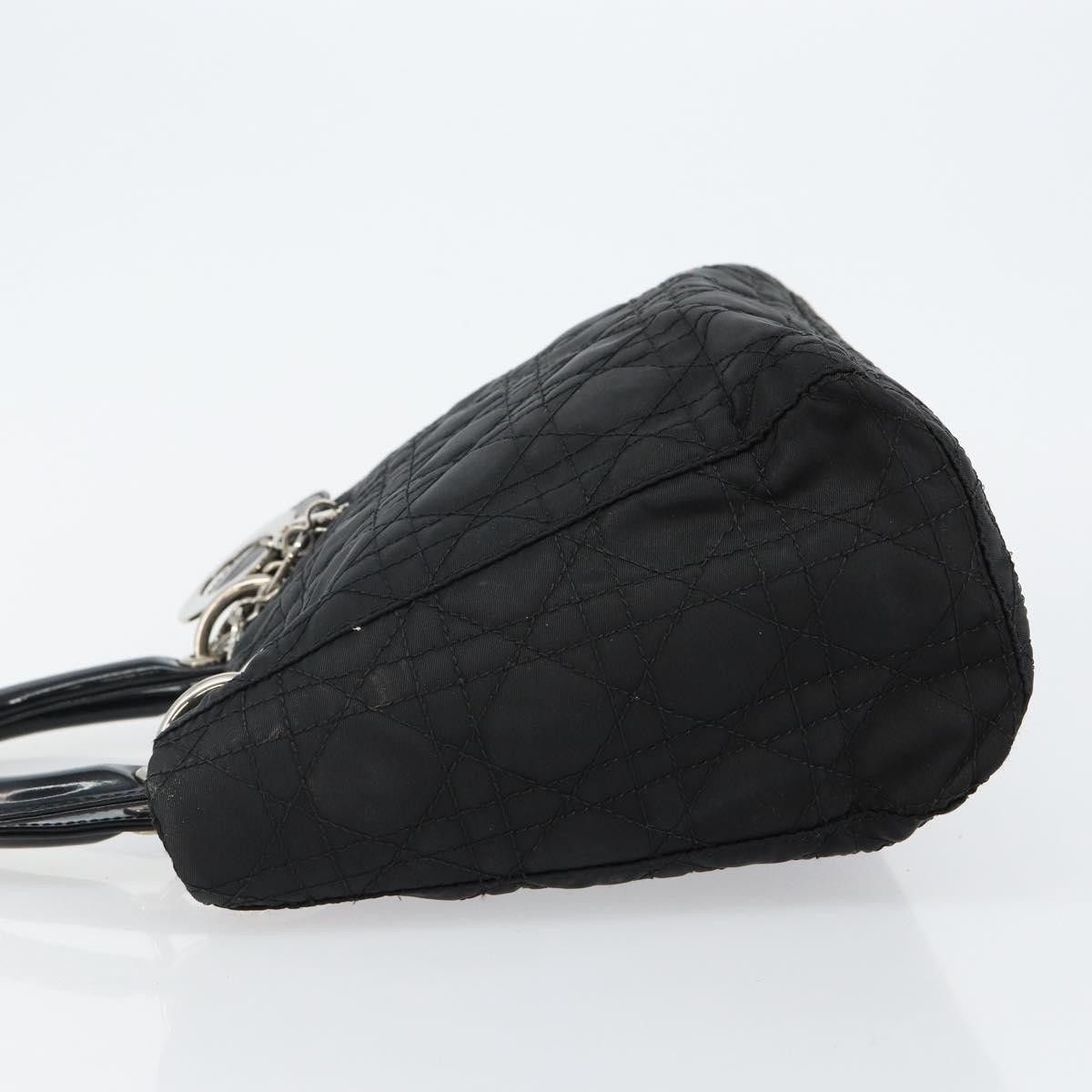 Dior Christian Dior Vintage Lady Dior Bag Cannage Quilt Nylon Size ONE SIZE - 5 Thumbnail