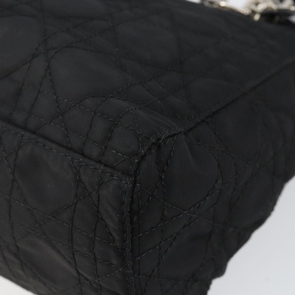 Dior Christian Dior Vintage Lady Dior Bag Cannage Quilt Nylon Size ONE SIZE - 10 Thumbnail