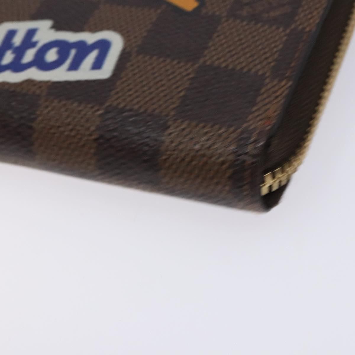 Louis Vuitton Louis Vuitton Clemence Wallet Limited Edition Patches Damier Size ONE SIZE - 8 Thumbnail