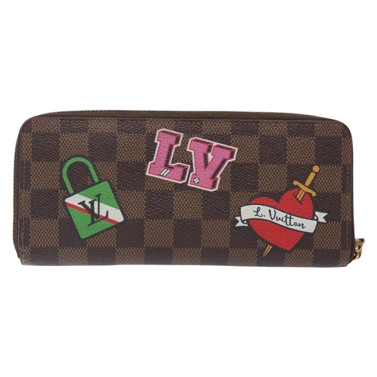 Louis Vuitton Louis Vuitton Clemence Wallet Limited Edition Patches Damier Size ONE SIZE - 2 Thumbnail