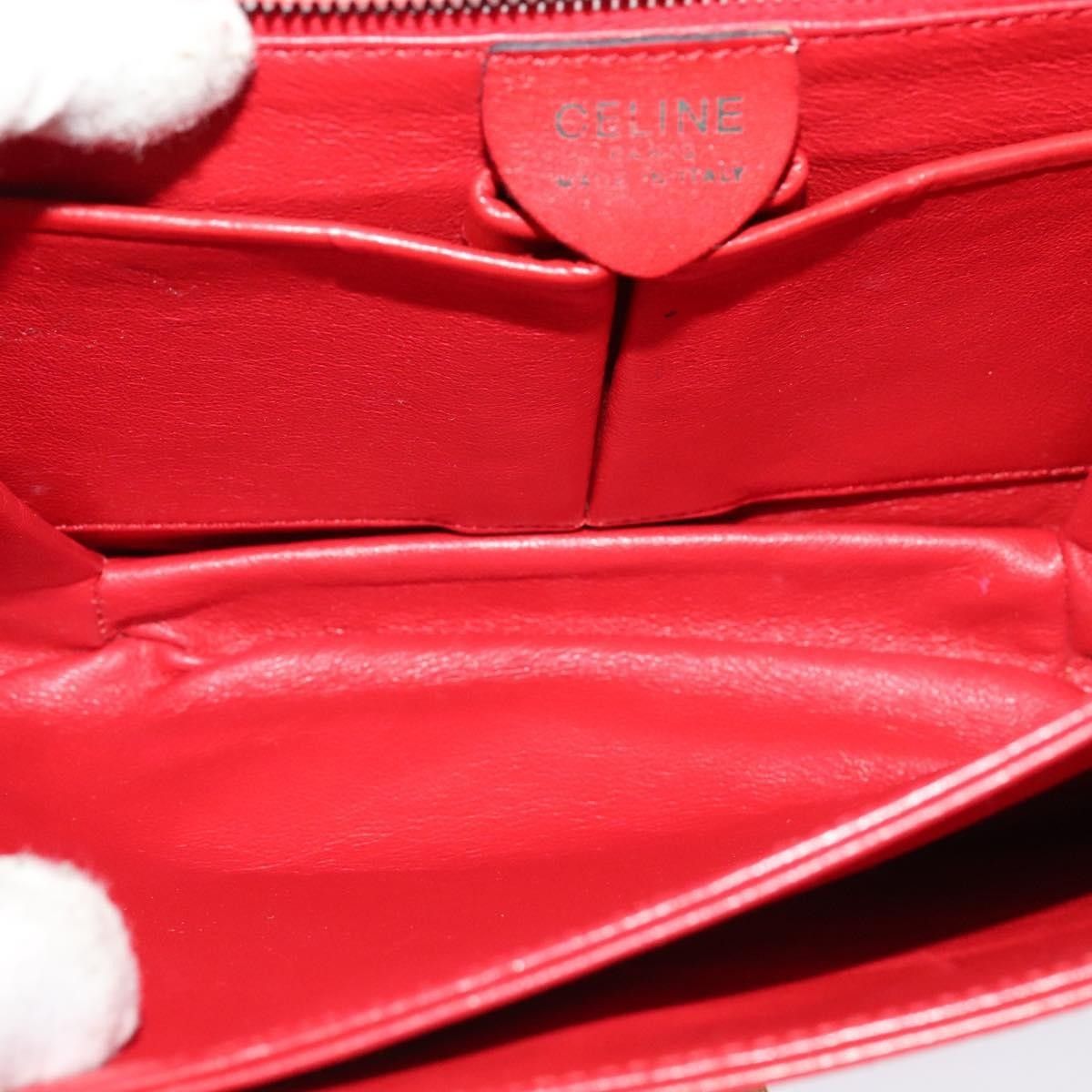 Celine Celine Vintage Triomphe Shoulder Bag Leather Size ONE SIZE - 5 Thumbnail