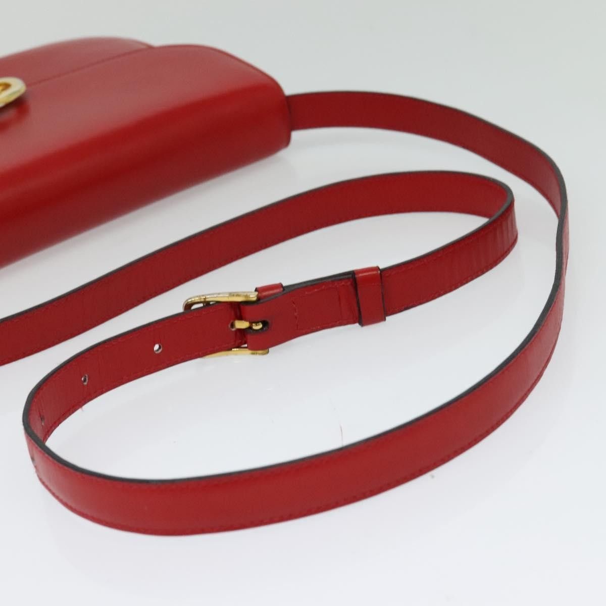 Celine Celine Vintage Triomphe Shoulder Bag Leather Size ONE SIZE - 9 Thumbnail