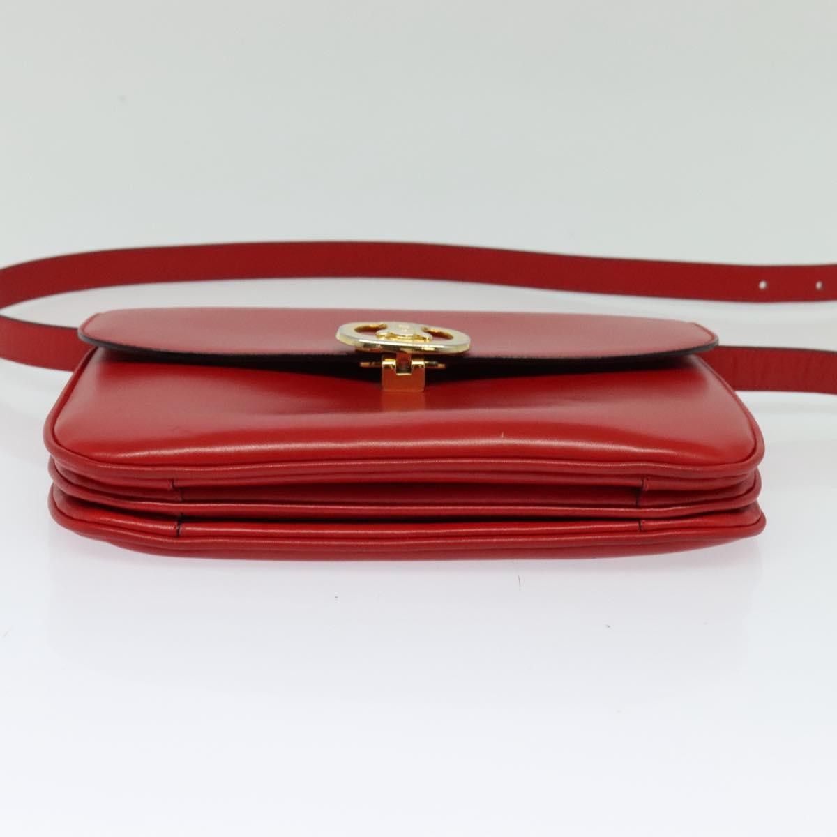 Celine Celine Vintage Triomphe Shoulder Bag Leather Size ONE SIZE - 15 Thumbnail