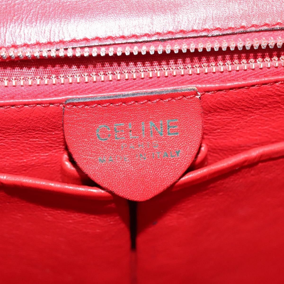 Celine Celine Vintage Triomphe Shoulder Bag Leather Size ONE SIZE - 6 Thumbnail