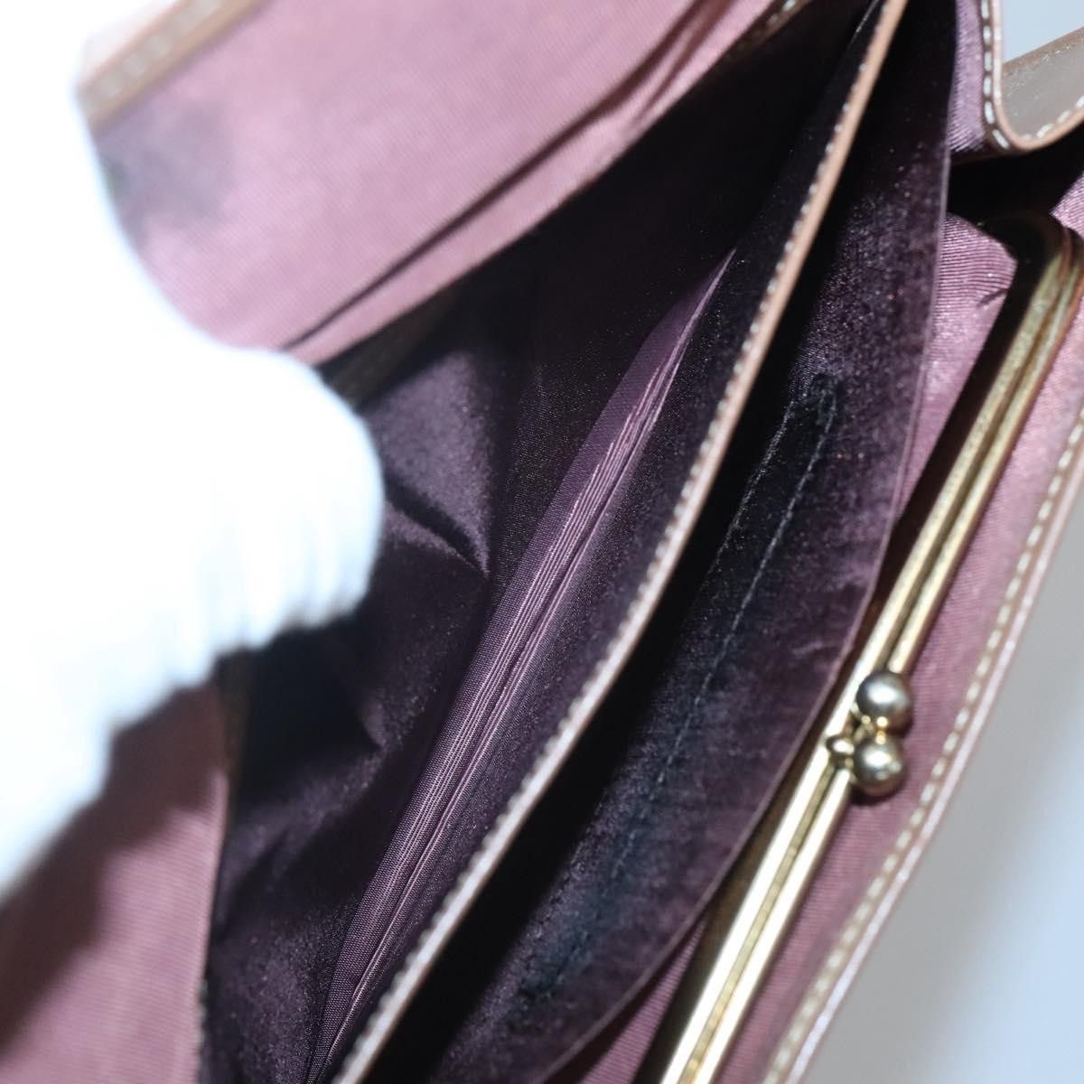 Dior Christian Dior Vintage Honeycomb Flap Wallet Coated Canvas Size ONE SIZE - 15 Thumbnail