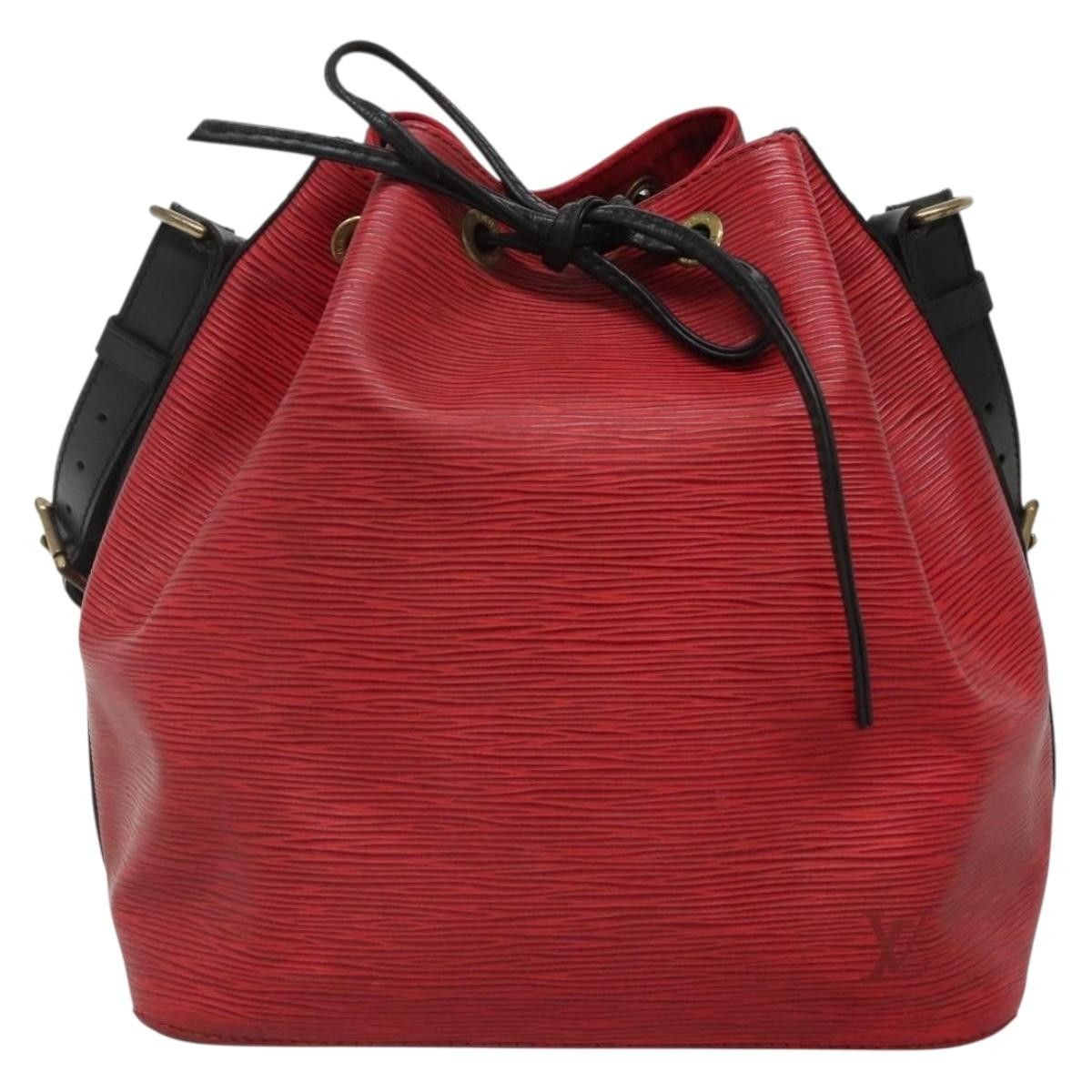 Louis Vuitton Louis Vuitton Petit Noe Handbag Two Tone Epi Leather Size ONE SIZE - 18 Thumbnail