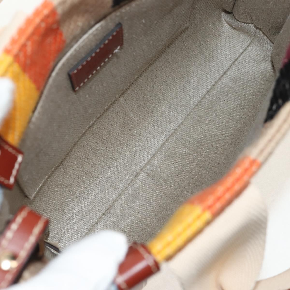 Chloe Chloe Woody Tote Canvas with Leather Size ONE SIZE - 5 Thumbnail