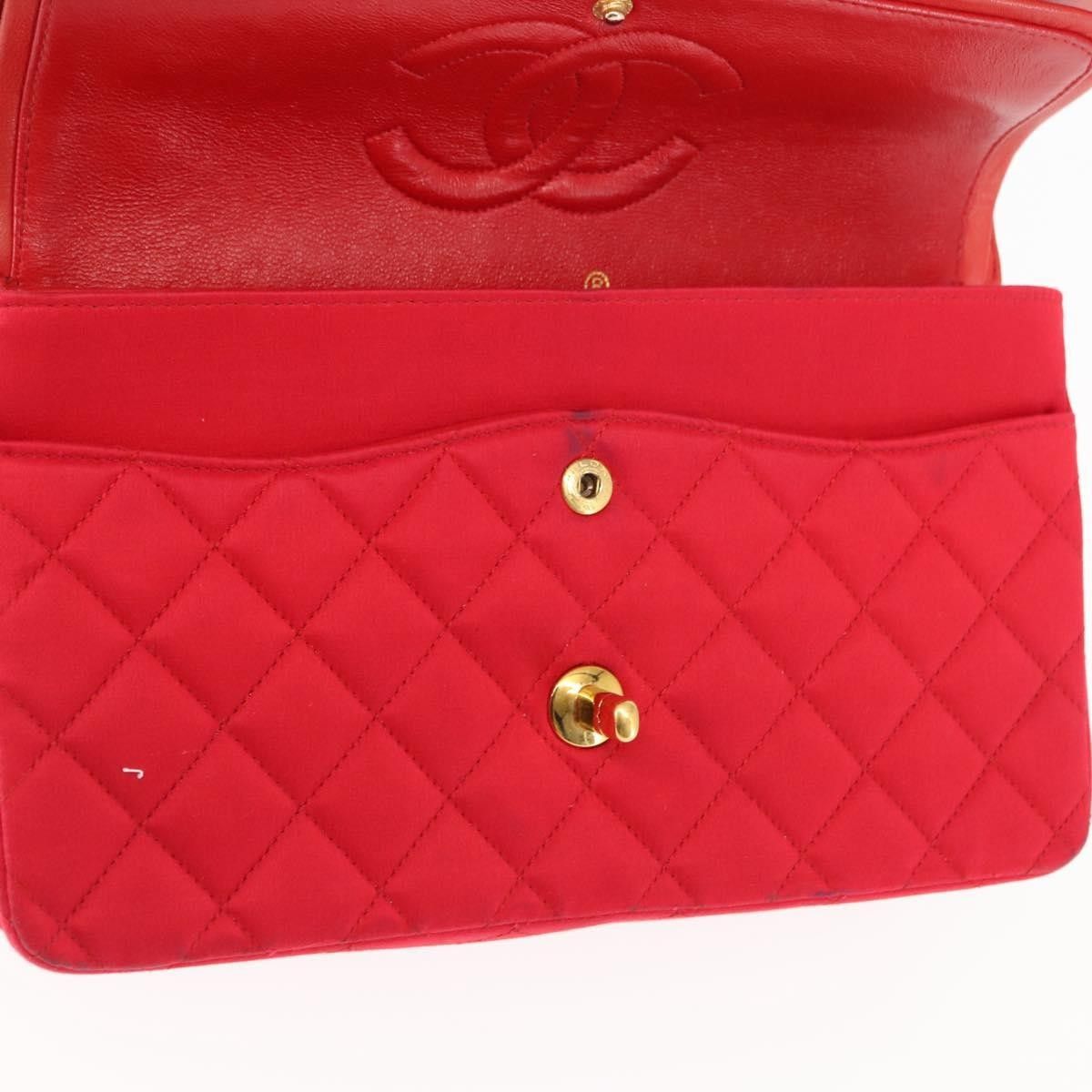 Chanel Chanel Timeless - Classic Double Flap Bag Quilted Satin Size ONE SIZE - 24 Thumbnail