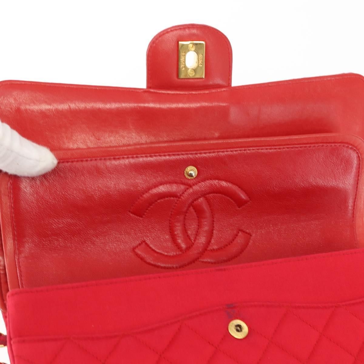 Chanel Chanel Timeless - Classic Double Flap Bag Quilted Satin Size ONE SIZE - 23 Thumbnail