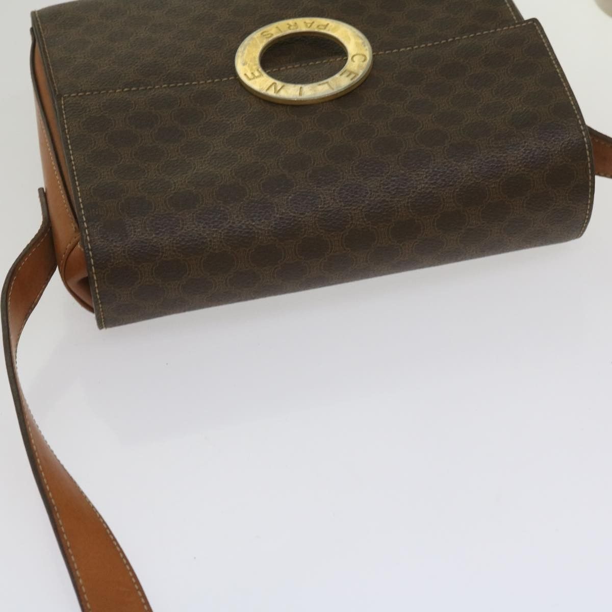 Celine Celine Vintage Macadam Shoulder Bag Canvas and Leather Size ONE SIZE - 15 Thumbnail