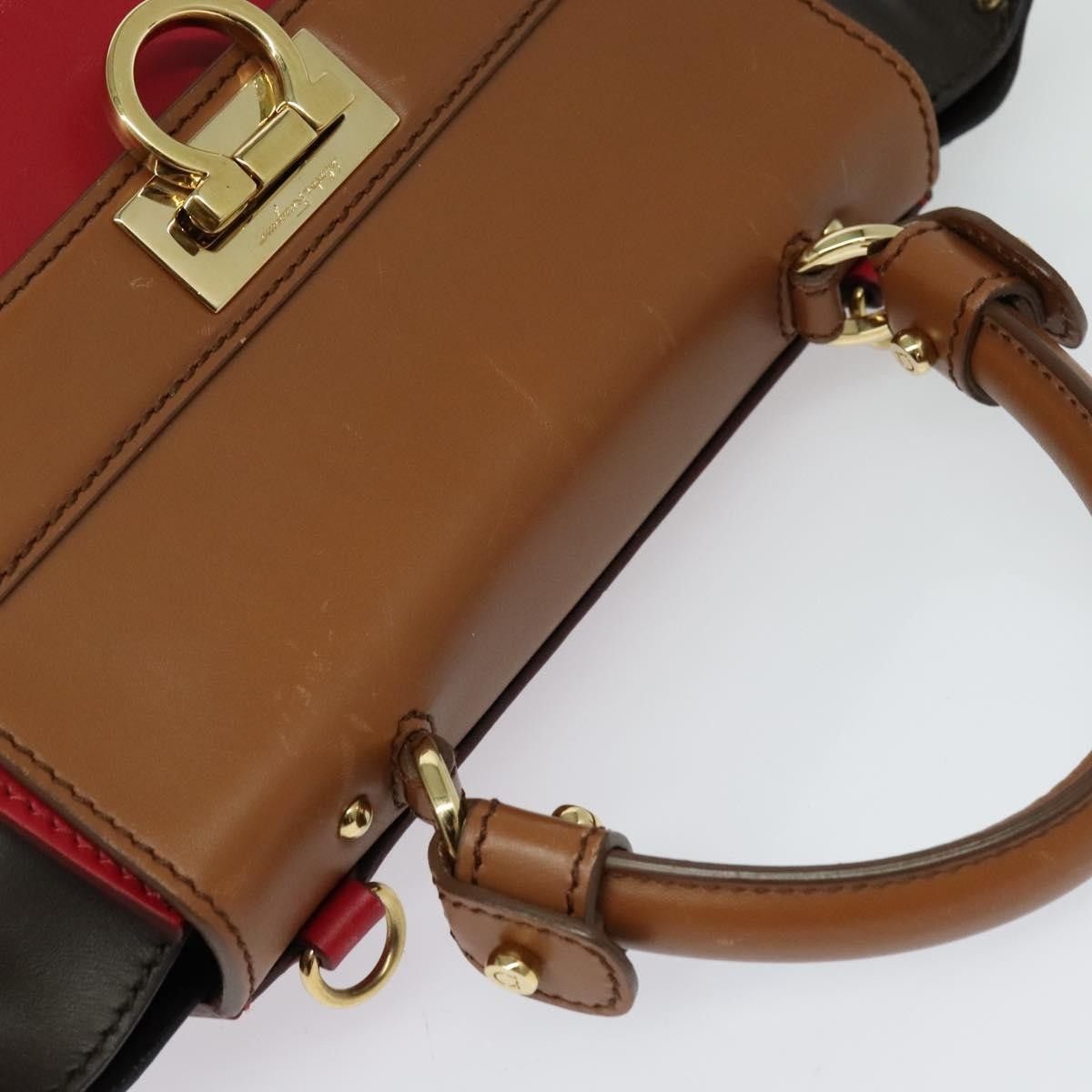 Salvatore Ferragamo Salvatore Ferragamo Sofia Satchel Leather Size ONE SIZE - 17 Thumbnail