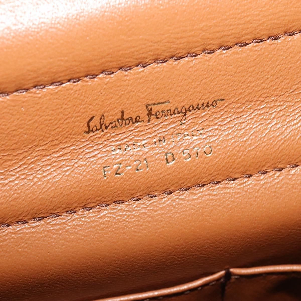 Salvatore Ferragamo Salvatore Ferragamo Sofia Satchel Leather Size ONE SIZE - 7 Thumbnail