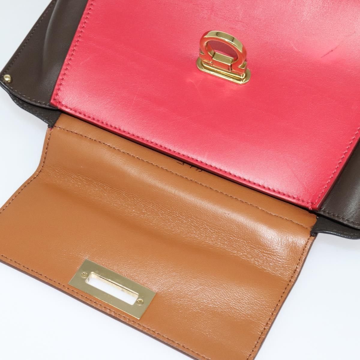 Salvatore Ferragamo Salvatore Ferragamo Sofia Satchel Leather Size ONE SIZE - 19 Thumbnail