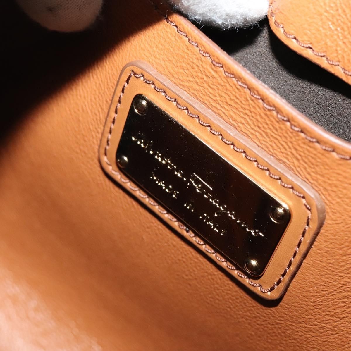 Salvatore Ferragamo Salvatore Ferragamo Sofia Satchel Leather Size ONE SIZE - 6 Thumbnail