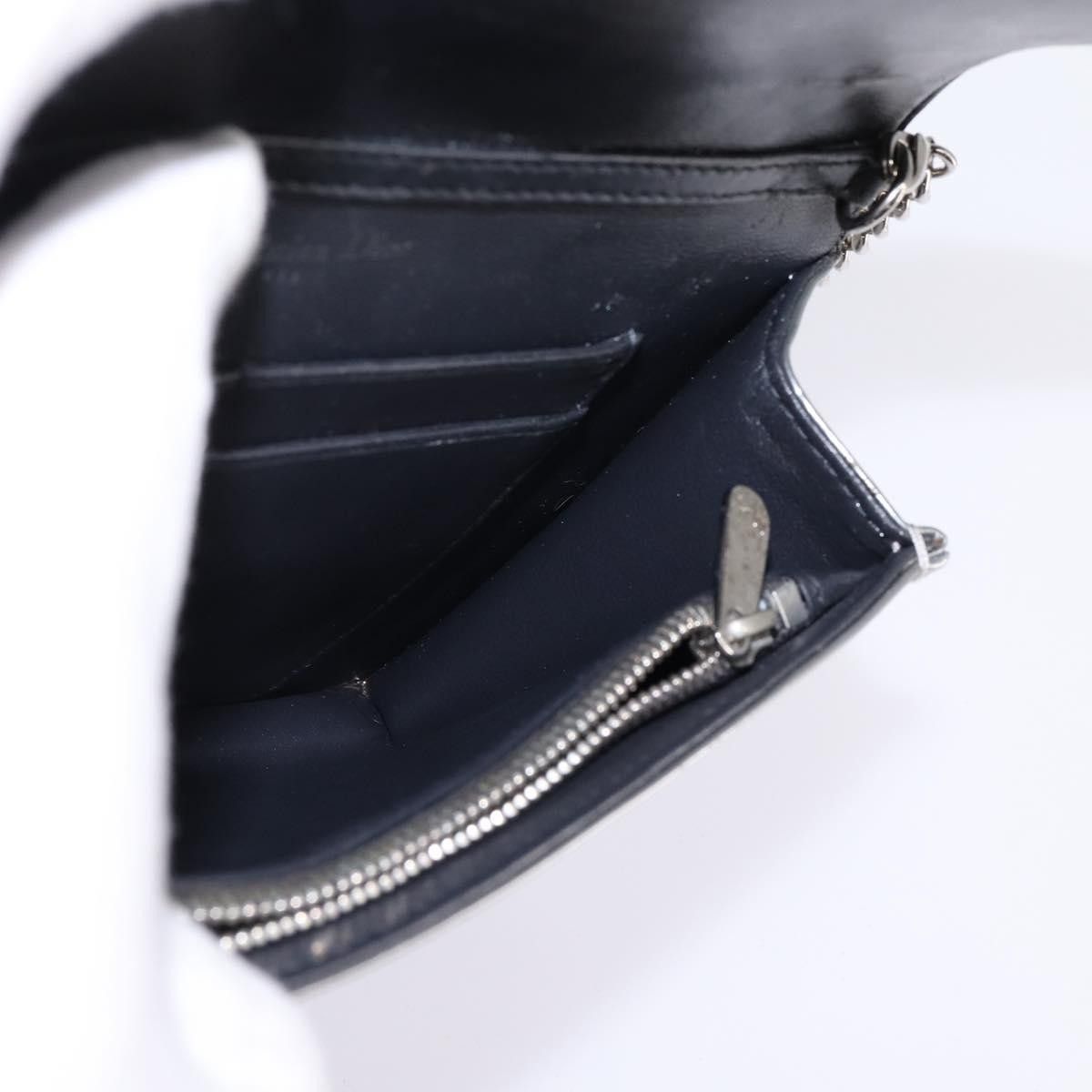 Dior Christian Dior Diorama Wallet on Chain Metallic Distressed Calfskin Size ONE SIZE - 19 Thumbnail