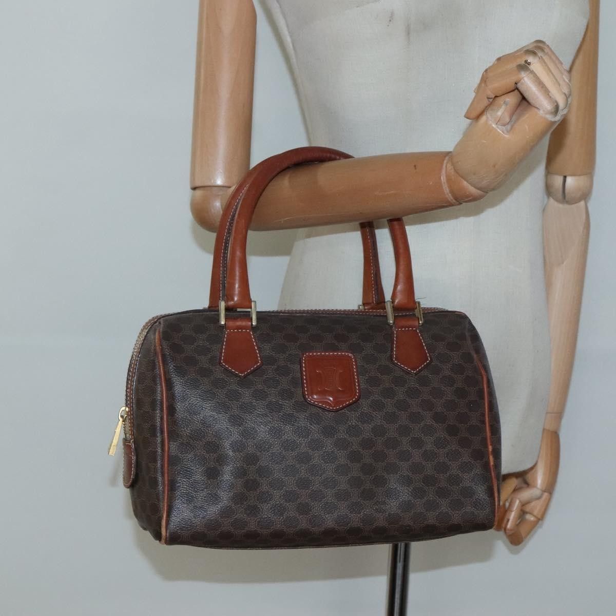 Celine Celine Macadam Handbag Macadam with leather Size ONE SIZE - 13 Thumbnail