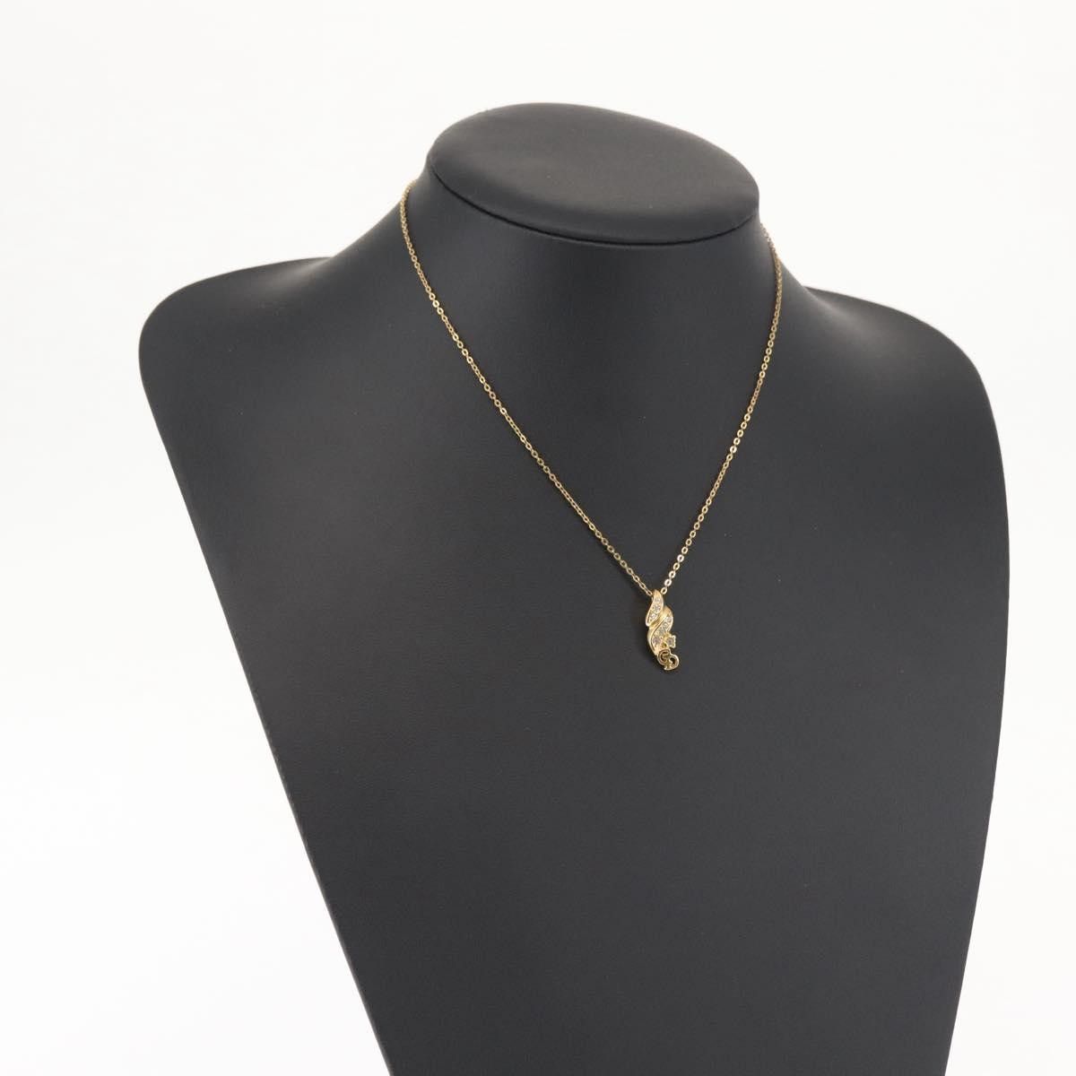 Dior Christian Dior CD Pendant Necklace Gold-plated Size ONE SIZE - 10 Thumbnail
