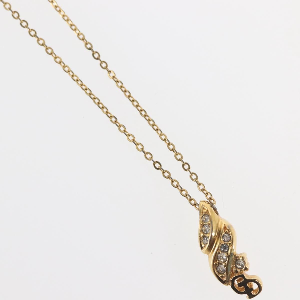 Dior Christian Dior CD Pendant Necklace Gold-plated Size ONE SIZE - 5 Thumbnail